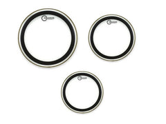 Pack de peaux de batterie transparentes Aquarian Performance II 10 12 14