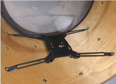 The Kelly SHU Concepts SHU FLATZ Bass Drum Microphone Shock-Mount for BETA 91 & 91A
