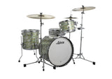 Ludwig Classic Maple Downbeat Vintage Blue Olive Oyster 12 14F 20B