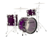 Ludwig Limited Edition 3PC Purple Vistalite FAB Shell Pack 13 16 22BD