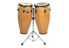 Mano Natural Double Conga Set 10” & 11” w/ Stand MP1601-NA