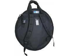 Étui de protection pour cymbale 24" Deluxe Sac à dos Sangles Noir