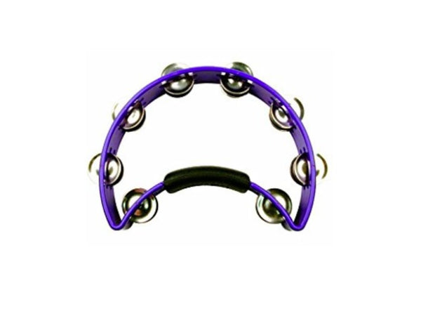 Rhythm Tech Standard Tambourine with Brass Jingles Purple