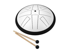 Sela Percussion Melody Tongue Drum 10“ C Major Pentatonic White