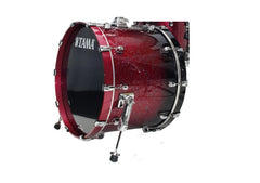 Grosse caisse Tama 22x18 Starclassic finition laquée noyer/bouleau