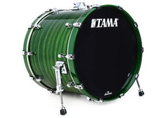 Grosse caisse Tama 22x18 Starclassic finition laquée noyer/bouleau