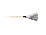 Vater Wire Tap Drumstick Wire Brush Pair