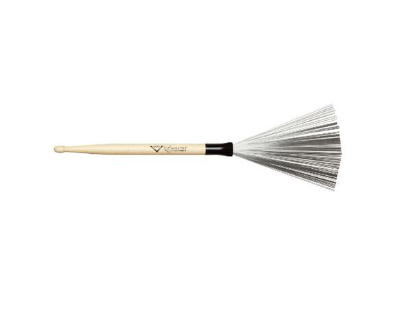 Vater Wire Tap Drumstick Wire Brush Pair