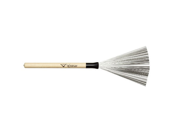 Vater Wire Tap Fixed Wood Handle Wire Brush Pair