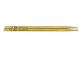 Vater Color Wrap 5A Wood Tip Drumsticks Gold Sparkle