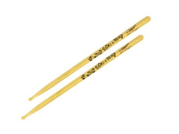 Zildjian Travis Barker Famous S&S Artist Series Wood Tip Hickory Drumsticks