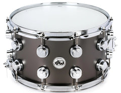 DW Collector's Series Black Satin Over Brass 8X14 Snare DCMR10814SCX710
