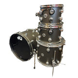 DW Collector's Series 333 Pure Maple Gun Metal Gray Hard Satin 10 12 16 22