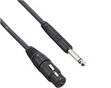 Planet Waves 25' XLR (F) - 1/4" (M) Cable