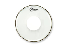 Aquarian 15" Response 2 Clear Drumhead w/Power Dot