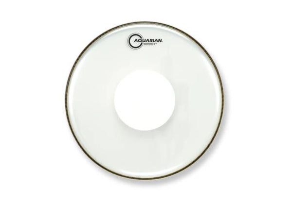 Aquarian 20" Response 2 Clear Bass Drumhead w/Power Dot