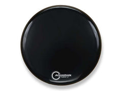 Aquarian 18" Black Resonant Bass Drum Head