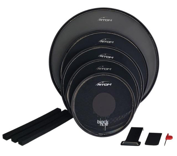 R-Tom Black Hole Snap On Mesh Head Set V2
