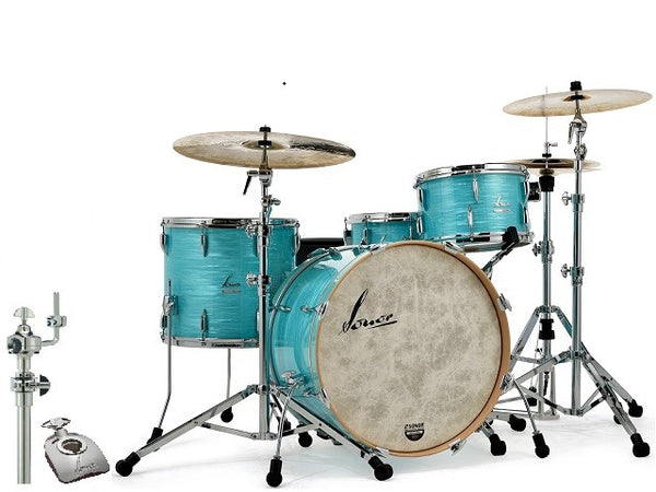 Sonor Vintage Series 3 Piece Shell Pack California Blue 13 16 22 w/ Mount