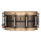 Pearl 6.5x14 Sensitone Limited Edition Black Nickel-Over-Brass Snare Drum