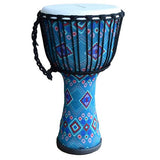 Ecko 10" PVC Djembe Ocean Blue