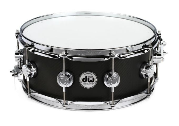 DW Collector's Series Carbon Fiber 5.5x14 Snare Drum DRVF5514SVC