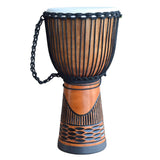 Ecko 12" Djembe Carved Black Hill