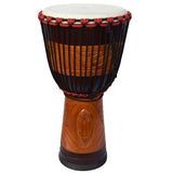 Ecko 12" Carved Djembe Light Wood