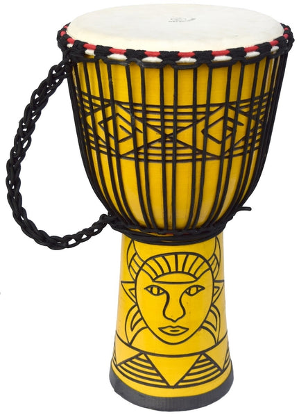 Ecko 12" Yellow Face Djembe