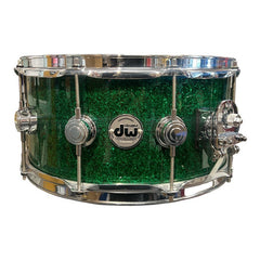 DW Collector's Series 6.5x14 Green Glass Snare