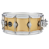DW Performance Series 5.5x14 Polished Brass Snare Drum