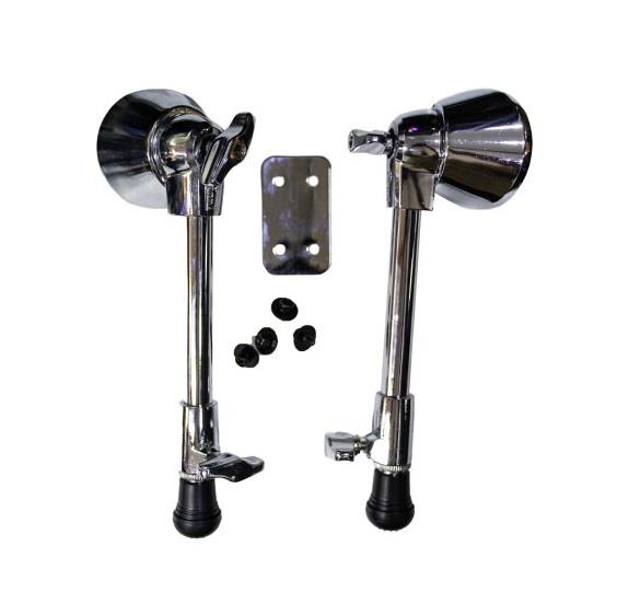 Pearl Bass Drum Spurs w/Steel Plate & Screws for Midtown & Roadshow (Pair)