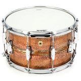 Ludwig 8x14 Raw Bronze Phonic Hammered Snare Drum