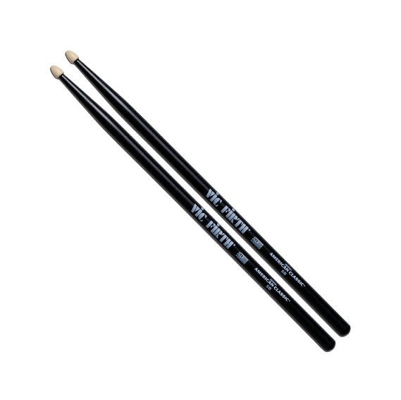 Vic Firth American Classic 5B Black Drum Sticks