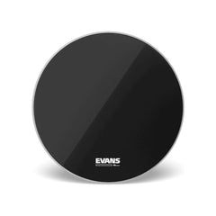 Evans 16" EQ3 Resonant Black Bass Drum Head No Porthole
