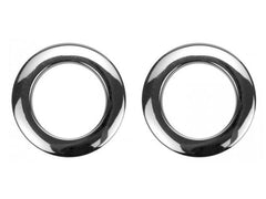 Bass Drum O's 2" Chrome Bass Drum Port 2 Pack