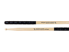 Baguettes de batterie HeadHunters Maple Classic Rock avec Grip